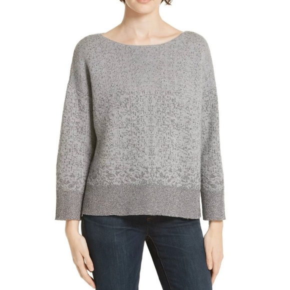 NWT Eileen Fisher Sparkle Merino Sweater - Picture 2 of 8